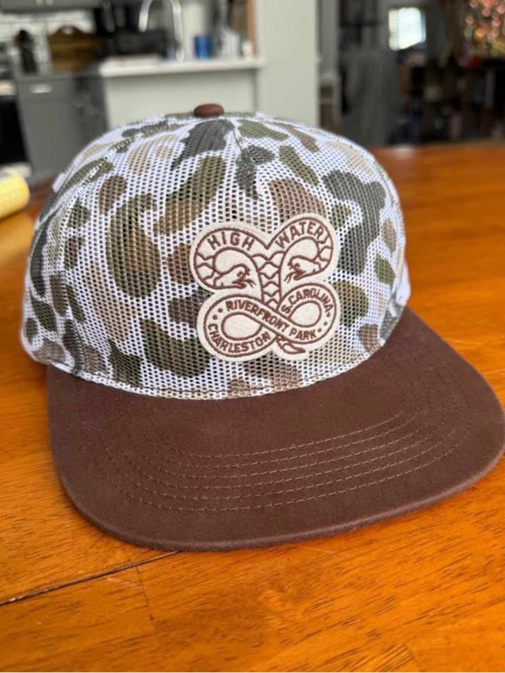 High Water Music Festival Camo Trucker Snake Hat